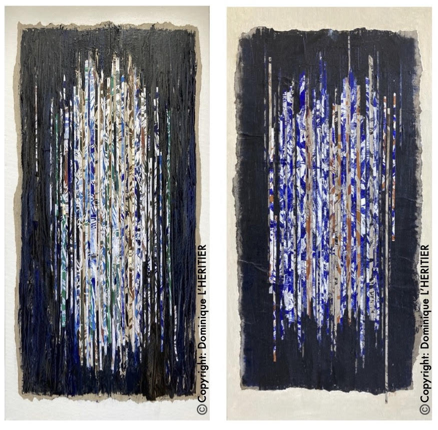 oeuvre 2 PANNEAUX du thème VIBRATIONS